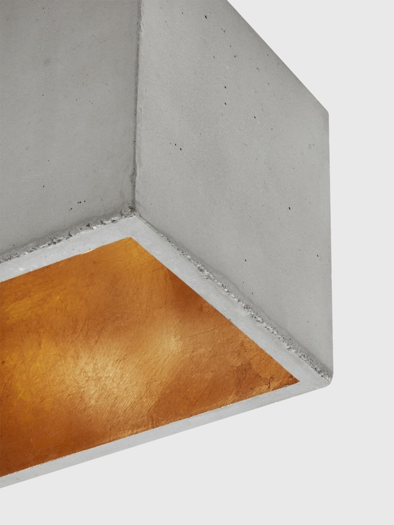 b4 pendelleuchte rechteckig beton gold 05